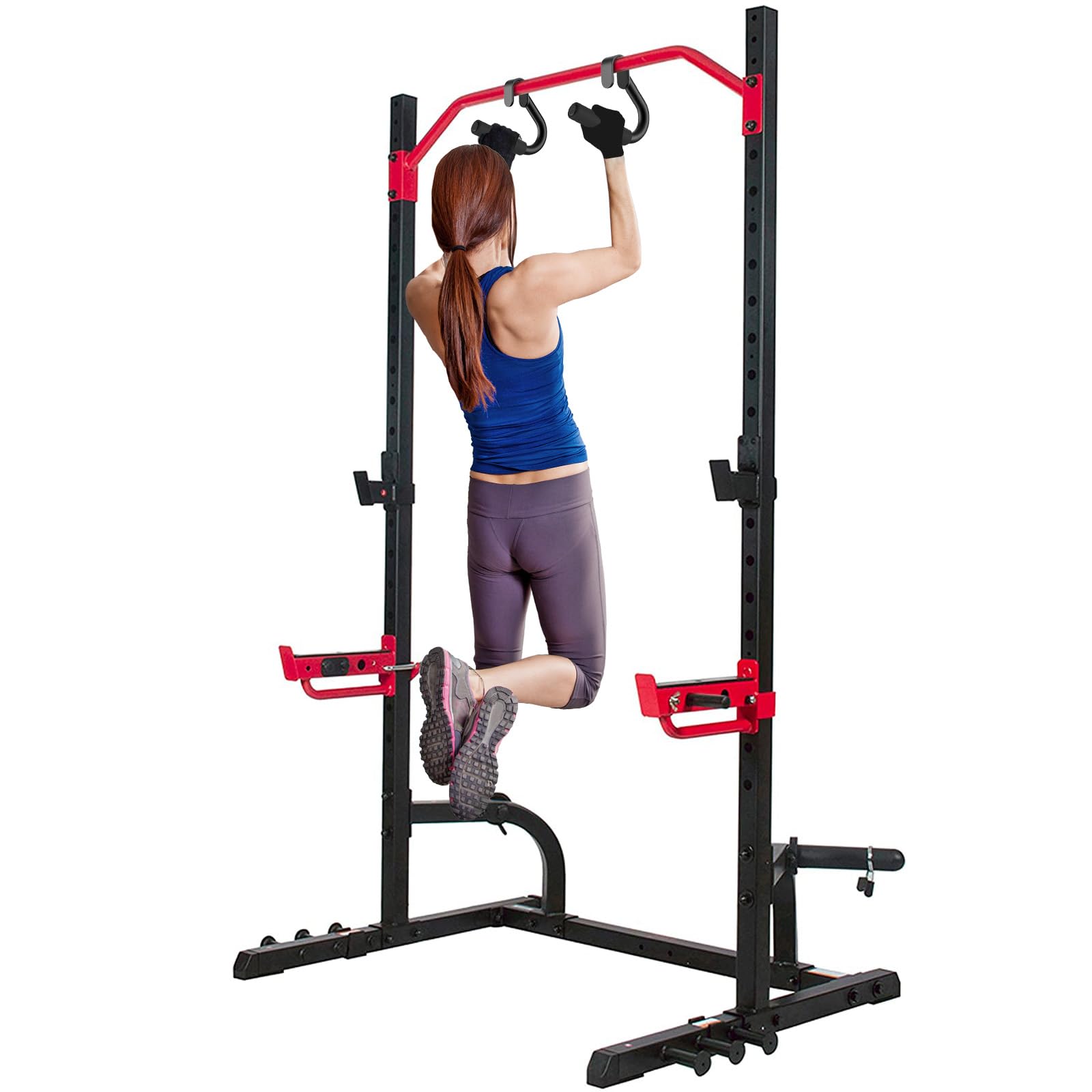 SELEWARE Neutral Grip Pullup Handles | Steel Barbell Attachments