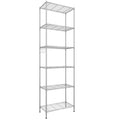 6-Tier Wire Shelving Unit | Heavy Duty Metal Storage Rack