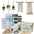 Beginners Macrame Kit – 3mm Cotton Cord & Plant Hanger DIY