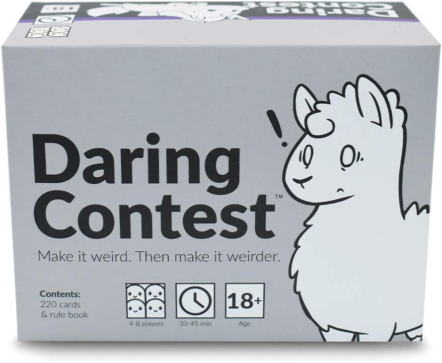 Daring Contest Adult Party Card Game by Snaps – 4-8 Players, Ages 18+