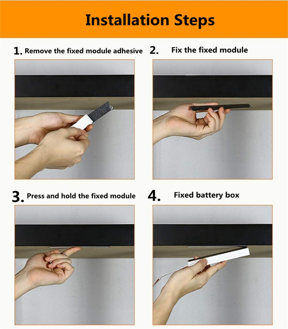 Jolof Store Motion Sensor LED Strip Light | Battery Powered Cool White 5M