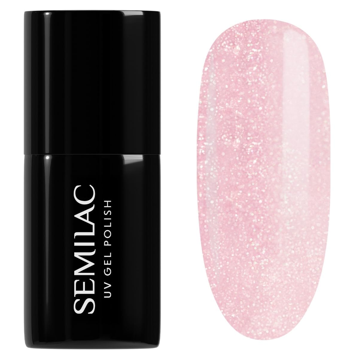 Semilac Gel Nail Polish 164 Pink Crystals – Long Lasting UV/LED