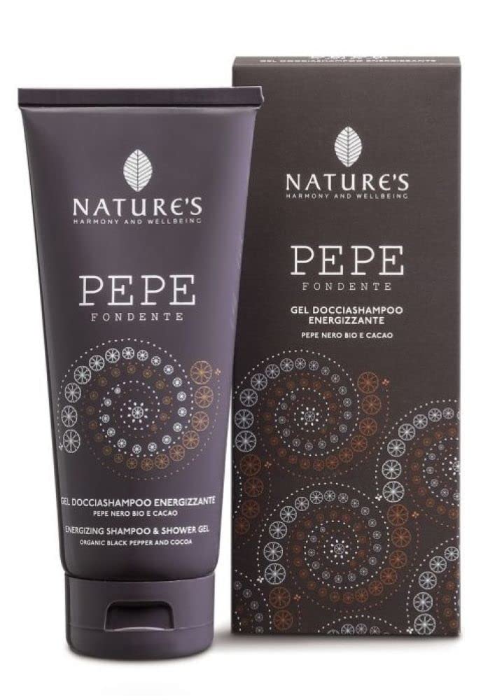 Jolof Store Dark Pepper Energizing Shower Gel & Shampoo - 200ml