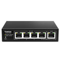 YuanLey 5 Port Gigabit PoE Extender | 4 PoE Outputs & Metal Case