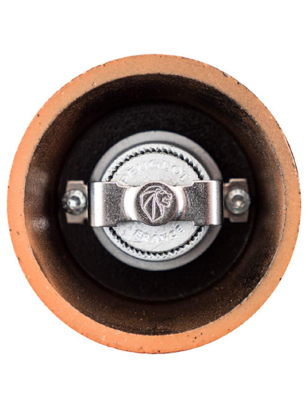 Peugeot Bali Manual Pepper Mill – Orange Cast Iron Adjustable Grinder