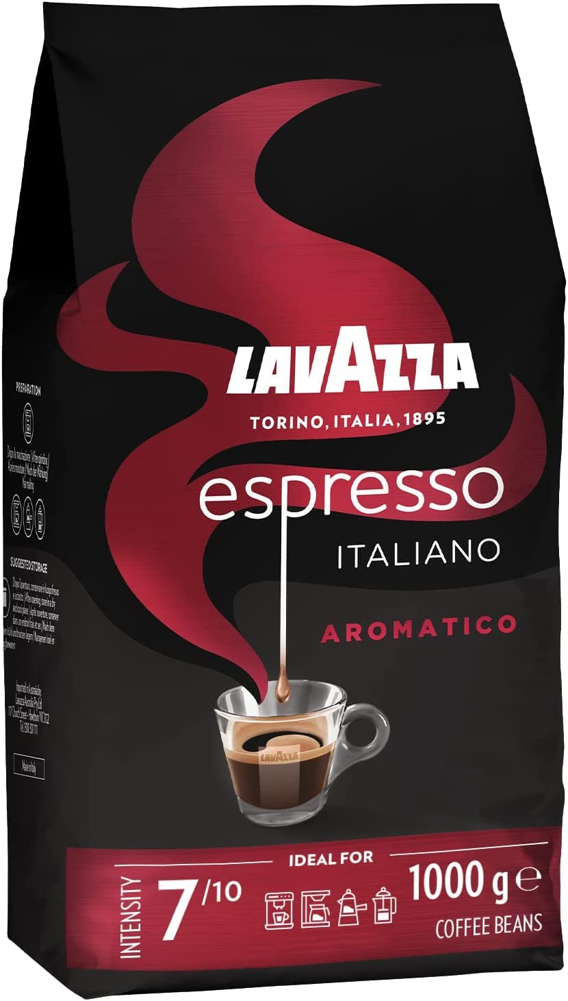 Lavazza Espresso Aromatico Coffee Beans - Light Roast Arabica - 6kg