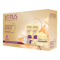 Lotus Herbals Radiant Gold Facial Kit with 24K Pure Gold & Papaya - 170g