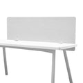 VEVOR Desk Divider Privacy Panel, 1524 x 610 mm Clamp-on Office Desk Partition, PET Cubicle Partition Panel - image 1