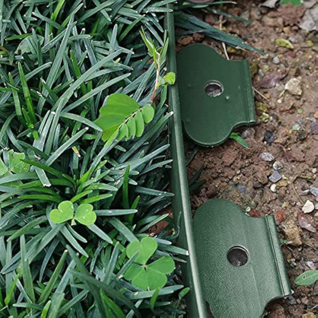 Jolof Store Flexible Garden Edging - 10m x 10cm Plastic Landscape Border