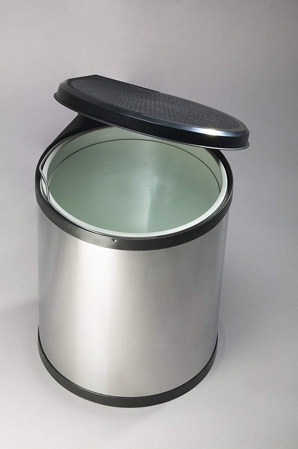 Britten & James 15L Stainless Steel Under Cupboard Kitchen Waste Bin