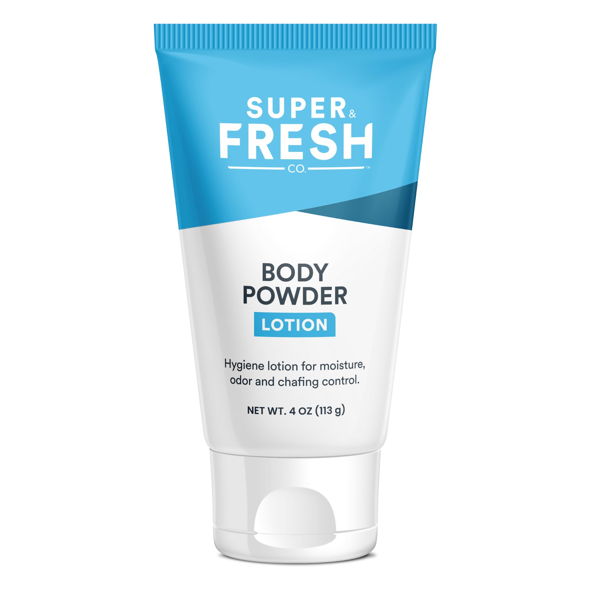 SweatBlock Super Fresh Body Powder Lotion | Talc-Free Anti-Chafing Cream