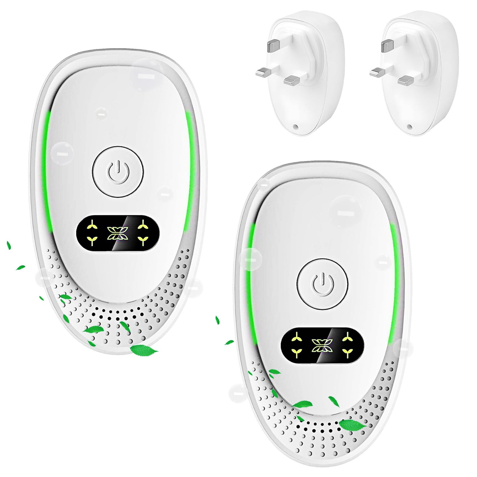 Plug in Air Purifier 2 Pack | Filterless Negative Ion Ionizer