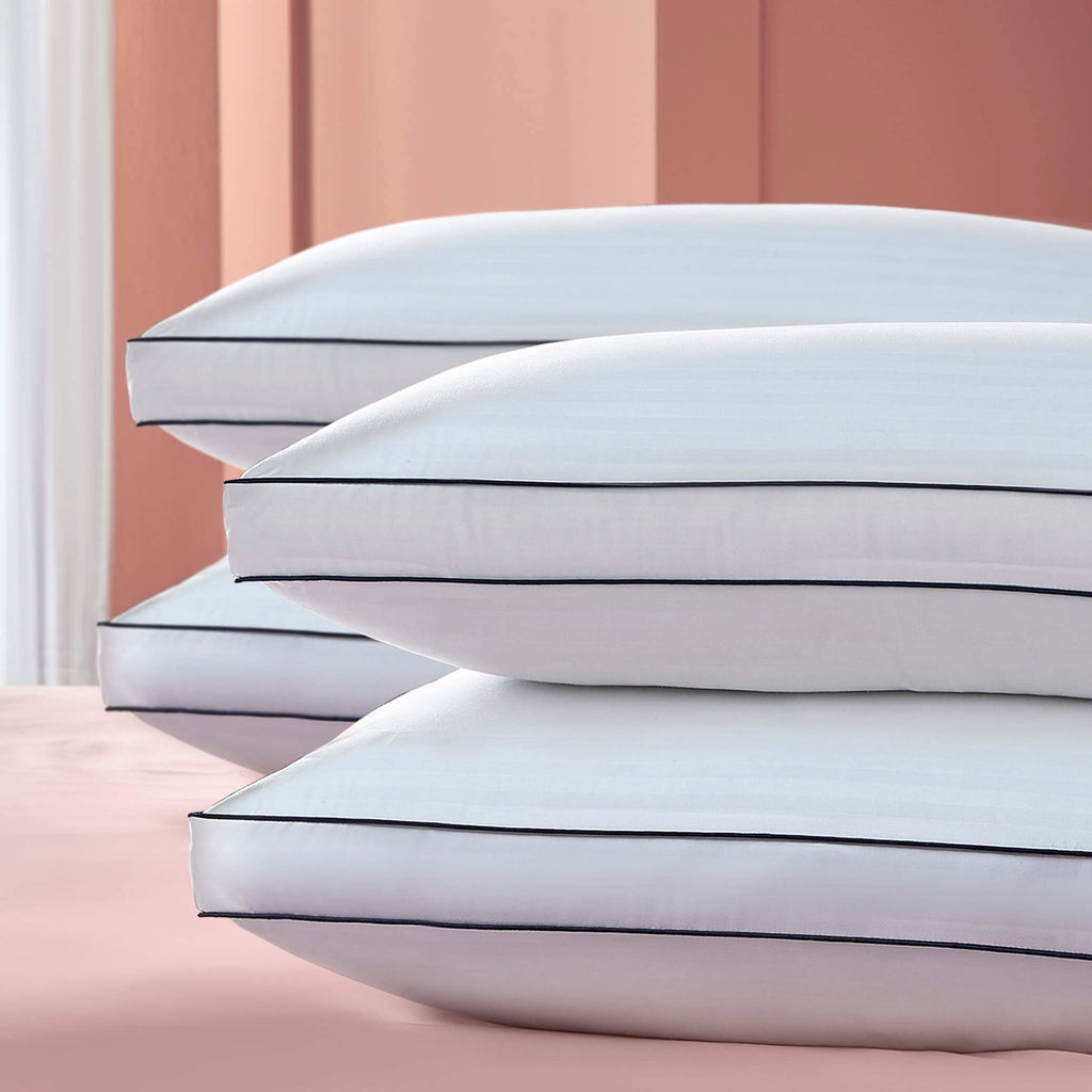 Silentnight Hotel Collection Pillows 4 Pack | Soft Box Wall Design