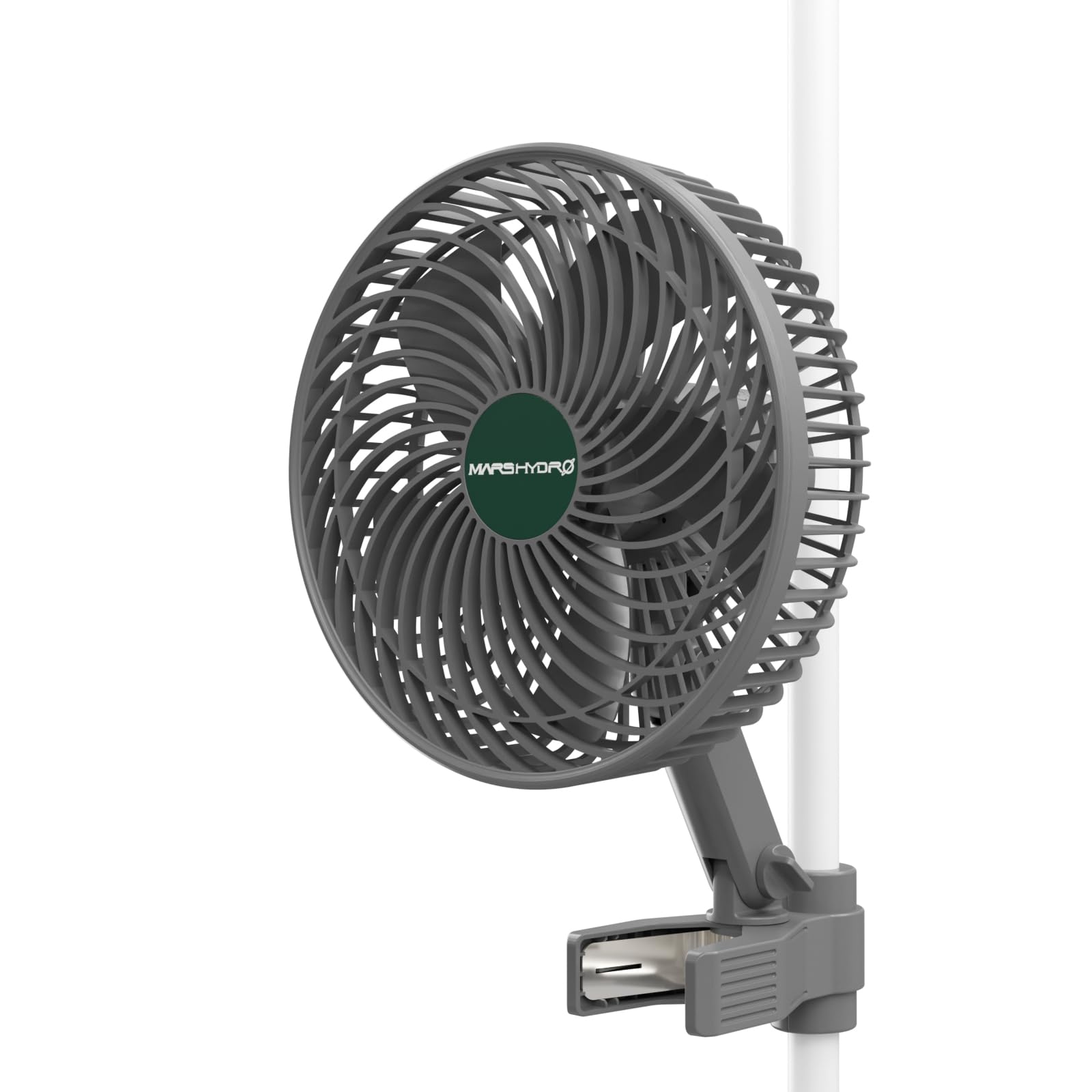 Mars Hydro 6-Inch Oscillating Clip-On Fan for Grow Tent | 10 Speeds