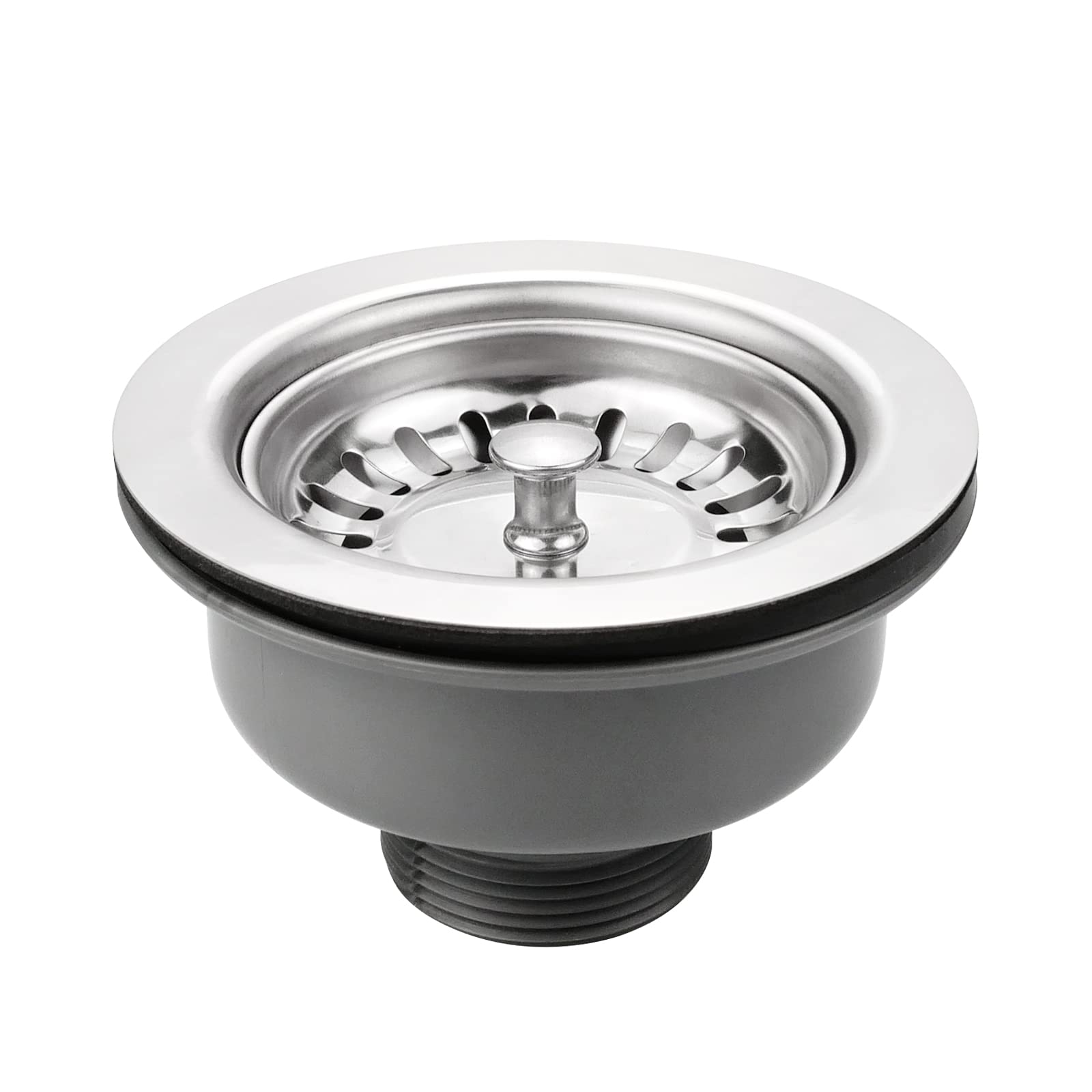114mm Stainless Steel Kitchen Sink Basket Strainer Plug