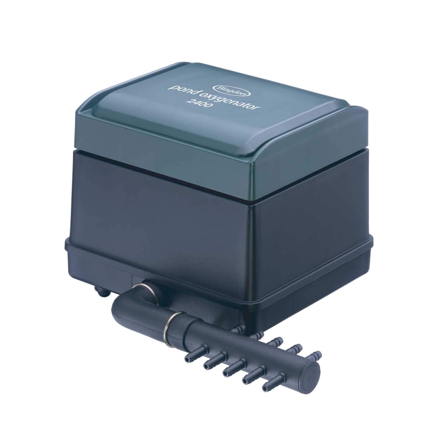 Blagdon Pond Oxygenator 2400 | 10 Outlet Air Pump for 15,000L Ponds
