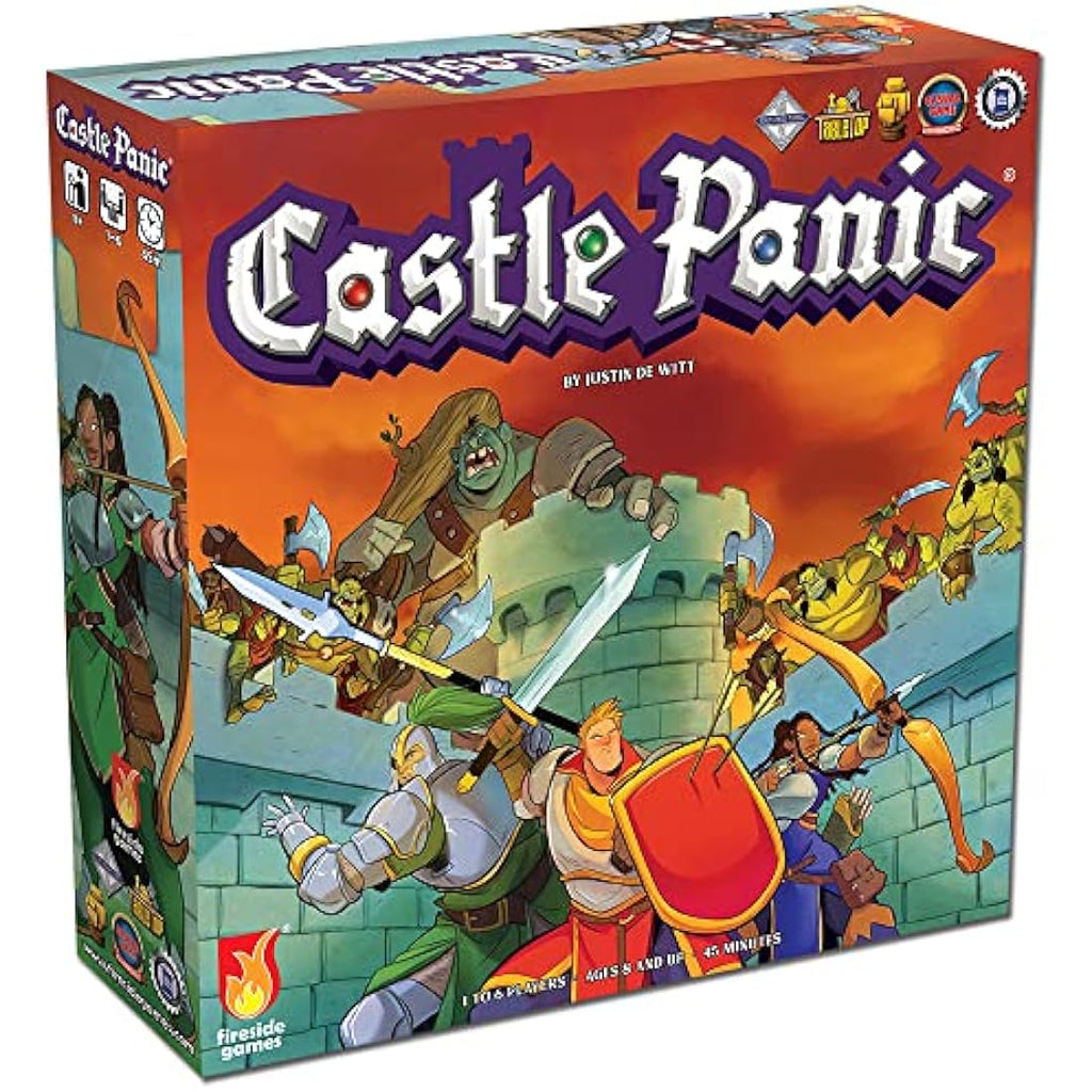 Fireside Games Castle Panic 2nd Edition | Cooperative Fantasy Board Game