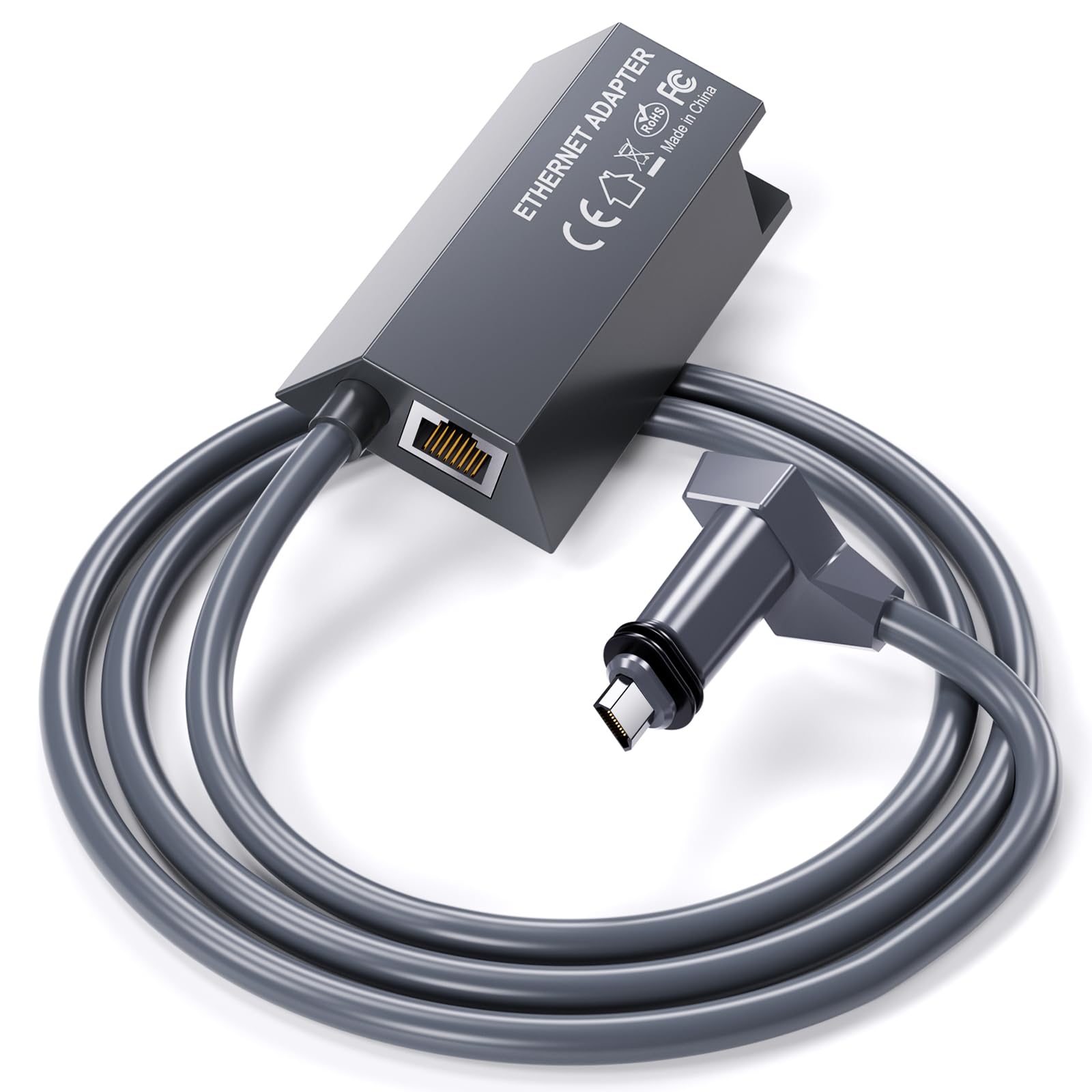 Starlink Ethernet Adapter for Gen 2 Rectangle Dish | 1000Mbps Network