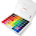 HIMI Gouache Paint Set | 56 Colors Jelly Cup Design with Carrying Case