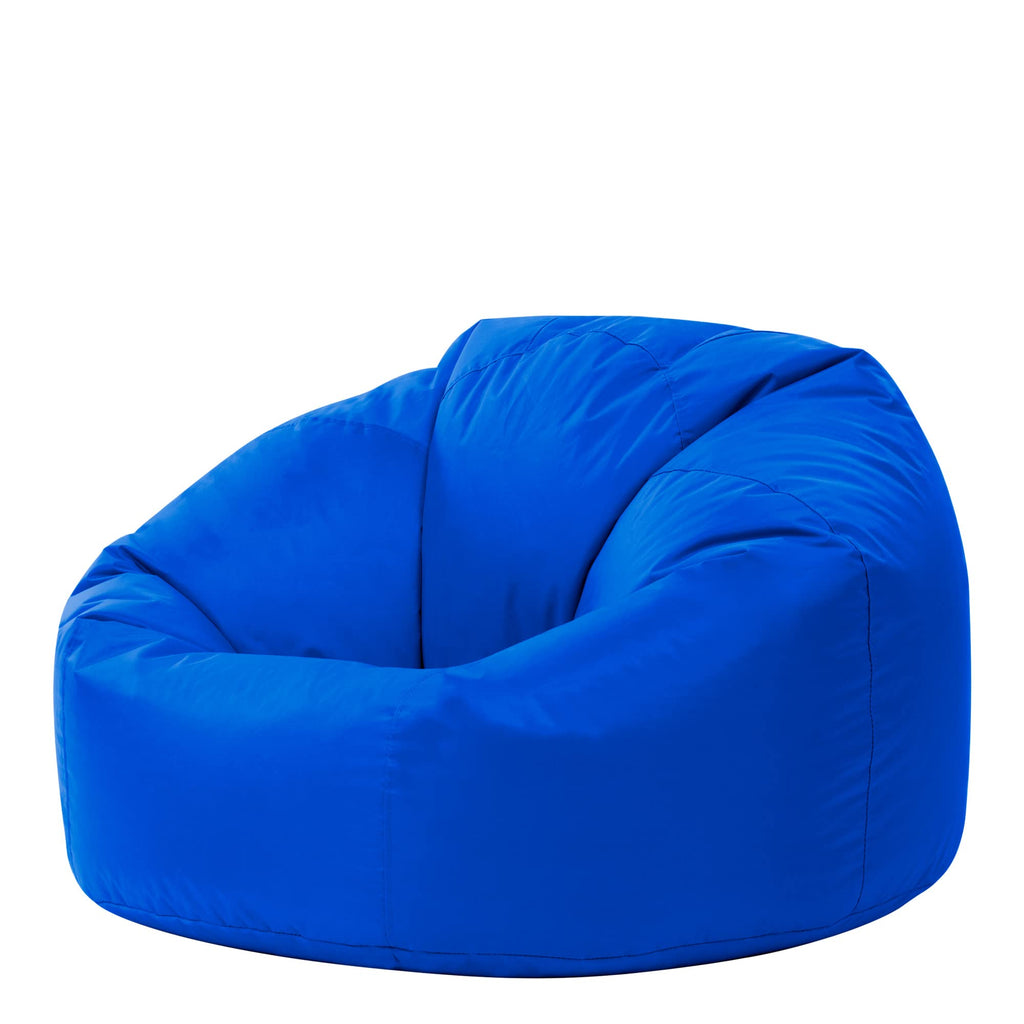 Bean Bag Bazaar Outdoor Bean Bag Chair | Water Resistant - Blue