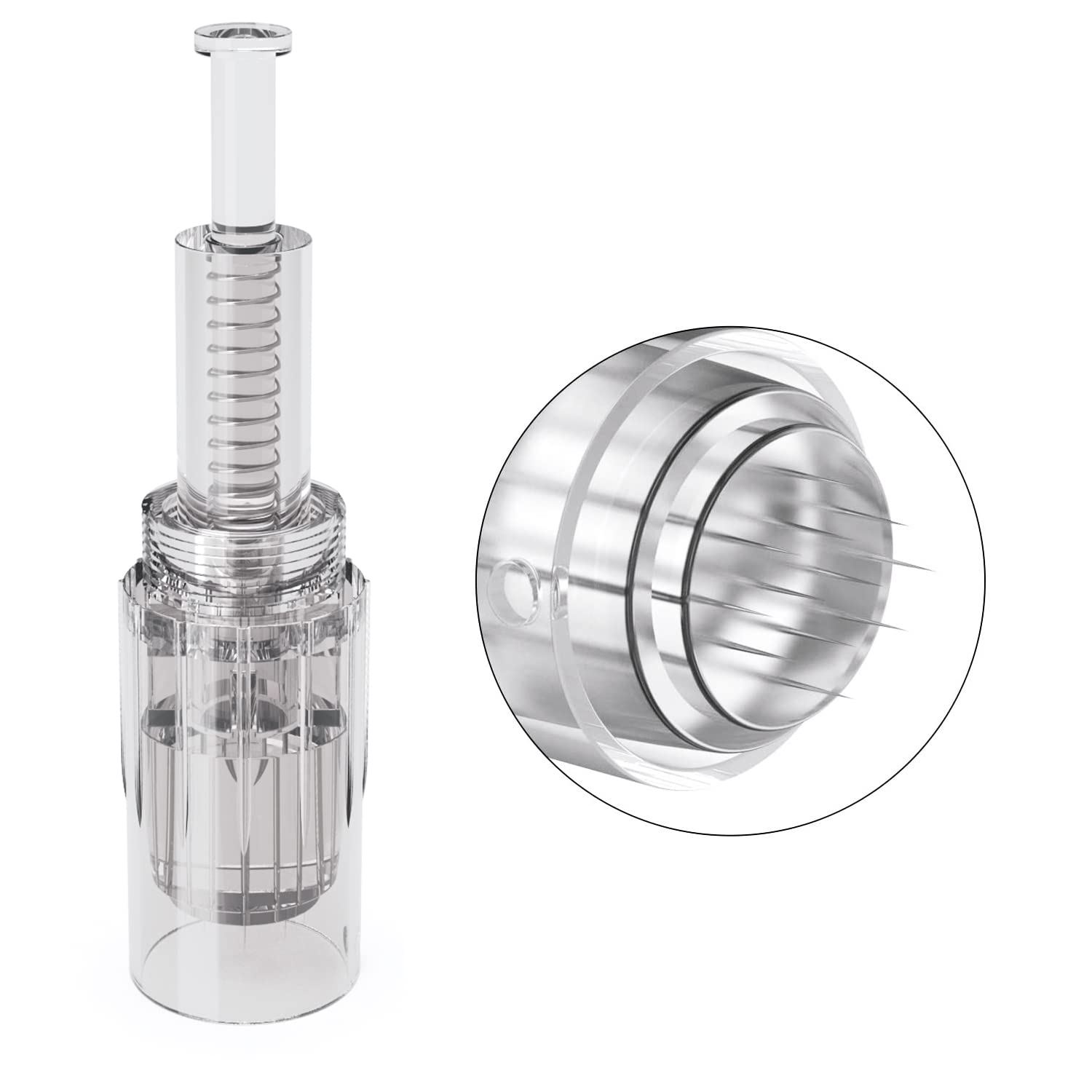 PELCAS 12 Pin Microneedling Replacement Cartridges | 12 Bayonet Slot (10pcs)
