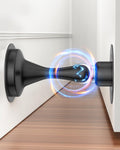 Jolof Store Magnetic Door Catch – Chrome Metal Wall Mounted Stop, 2 Pack