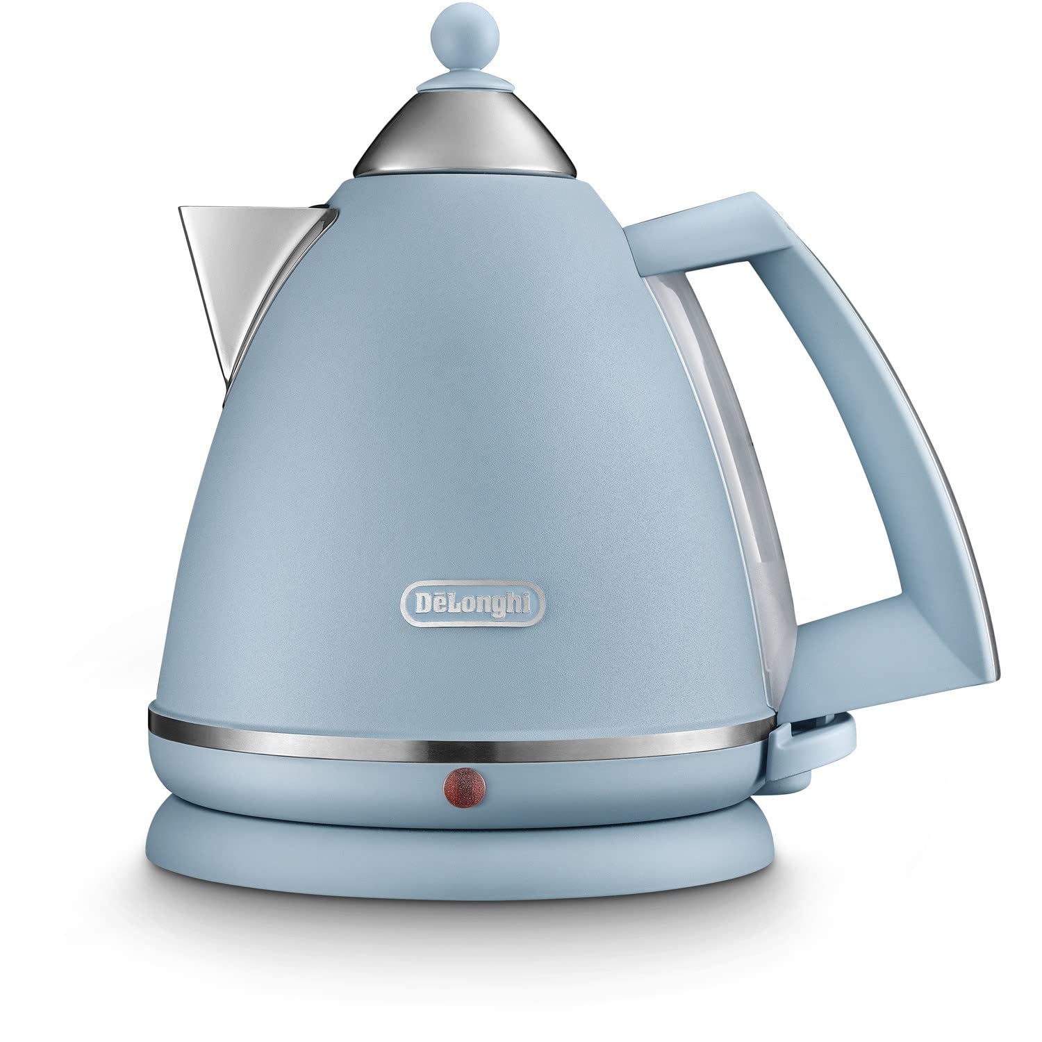 De'Longhi Argento Flora Electric Kettle – 1.7L Rapid Boil, Agave Blue