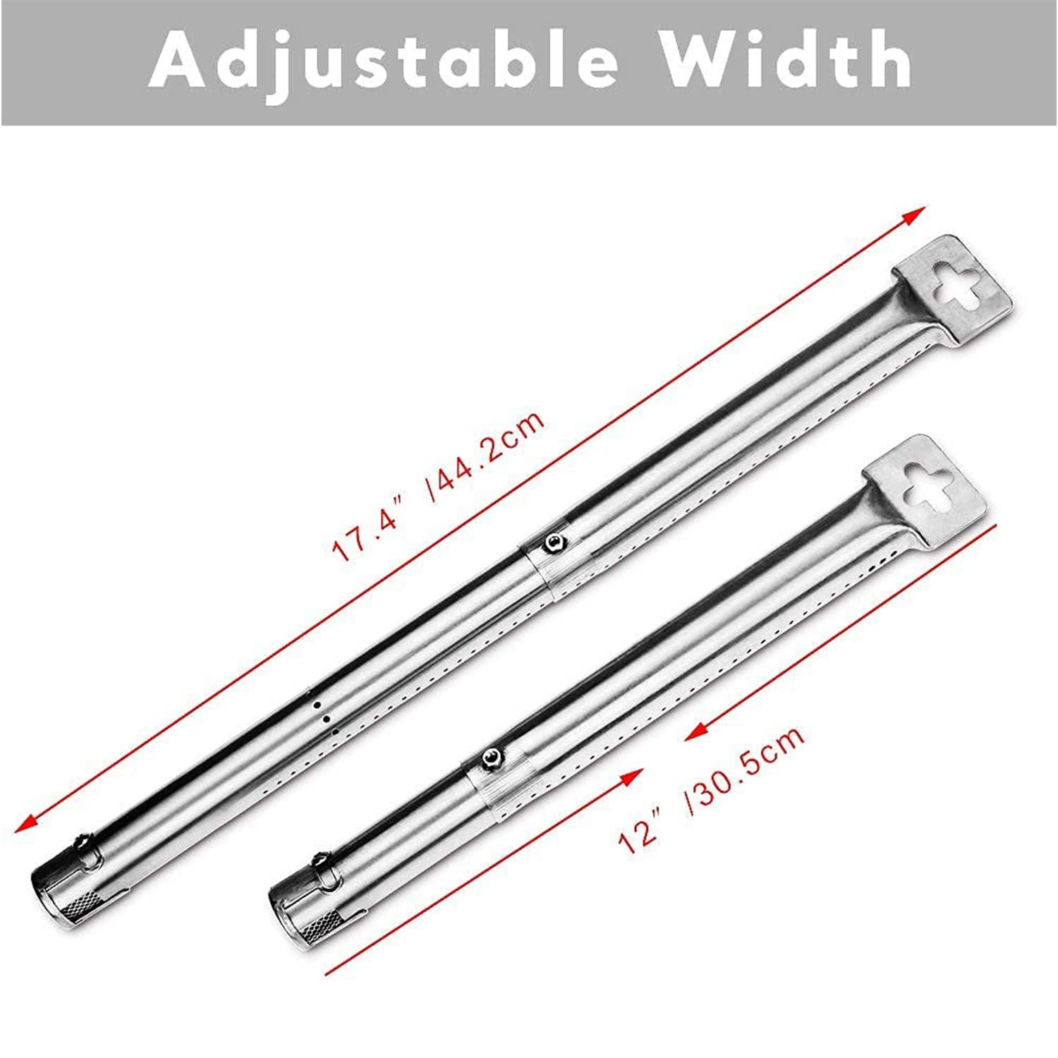 Denmay Universal Stainless Steel Grill Burner and Heat Plate Repair Kit