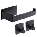 Aikzik Toilet Roll Holder - 304 Stainless Steel Wall Mounted with Hooks