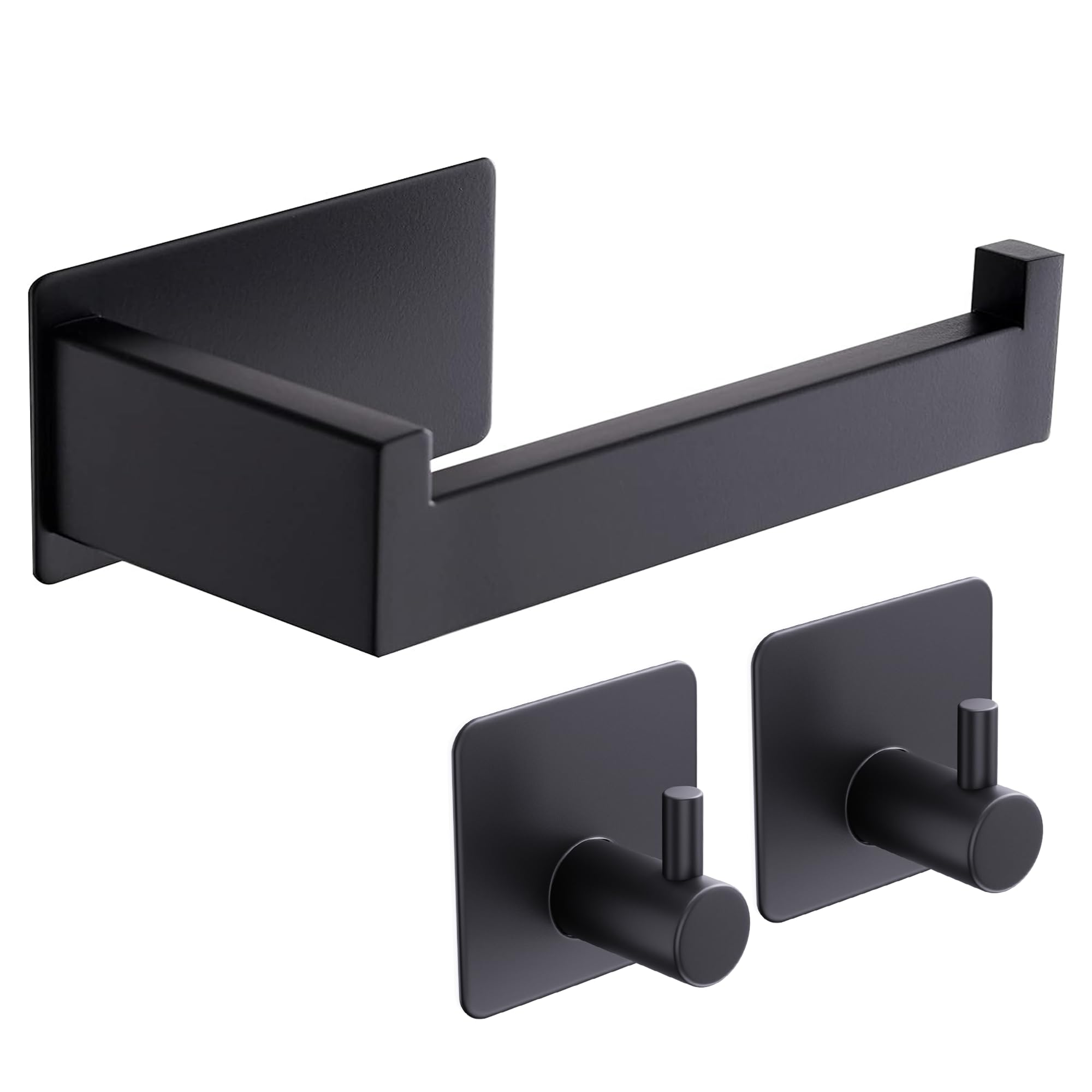 Aikzik Toilet Roll Holder - 304 Stainless Steel Wall Mounted with Hooks