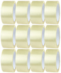Crimson Starfish Clear Packaging Tape - 12 Rolls of 48mm x 66m