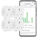 EIGHTREE Smart Plug with Energy Monitoring, WiFi Socket (4 Pack)
