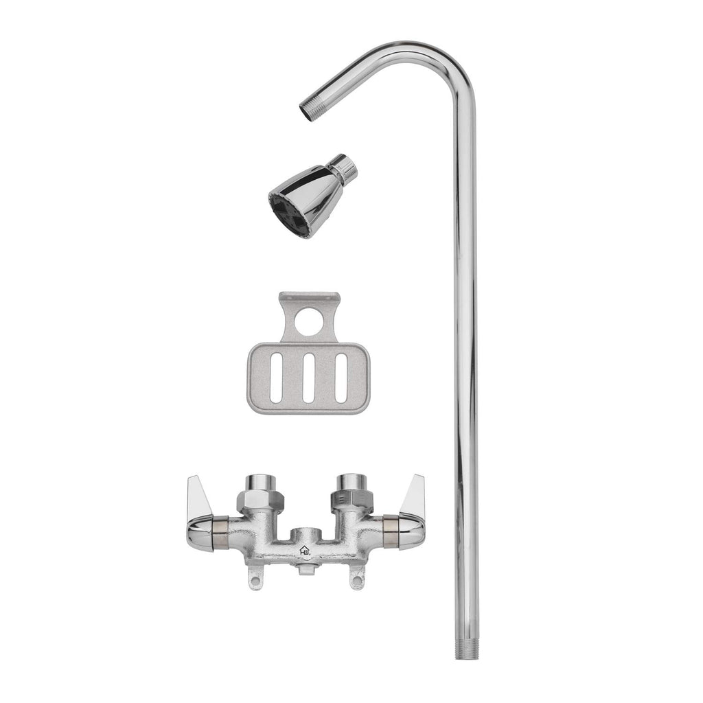 Homewerks Outdoor Shower Kit – Chrome Exposed Utility Shower Head