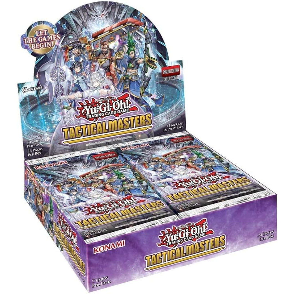 Yu-Gi-Oh! Tactical Masters Booster Box – 1st Edition Trading Cards