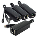 ANVISION Gigabit PoE Splitter 4-Pack | 5V 2.4A Micro USB for Raspberry Pi