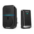 TECKNET Self-Powered Wireless Doorbell – Waterproof Chime Kit