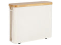 StorageWorks Toilet Paper Storage Box with Bamboo Lid - Holds 12 Rolls