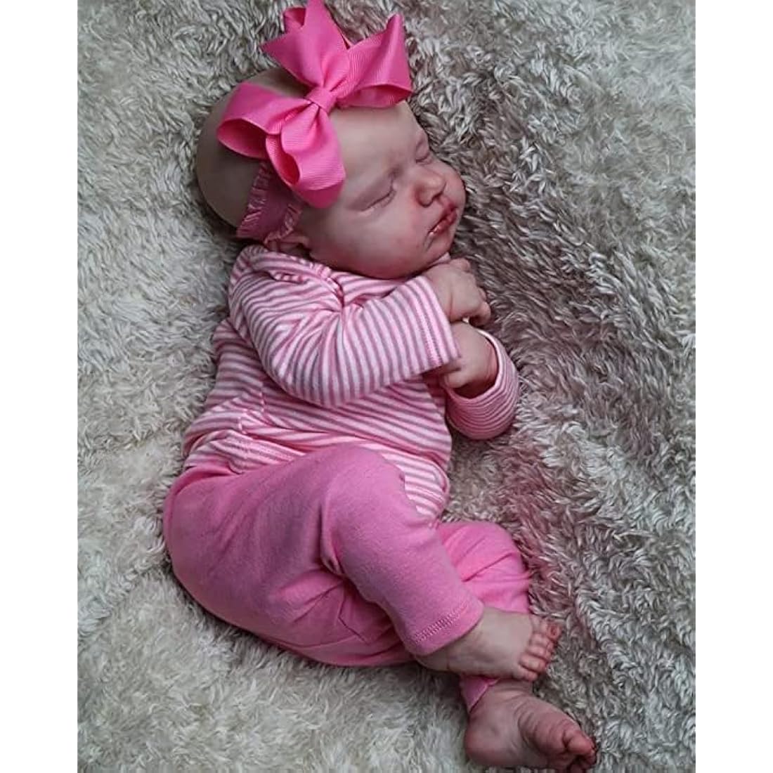 iCradle 20 Inch Reborn Baby Doll – Weighted Silicone Newborn Toddler