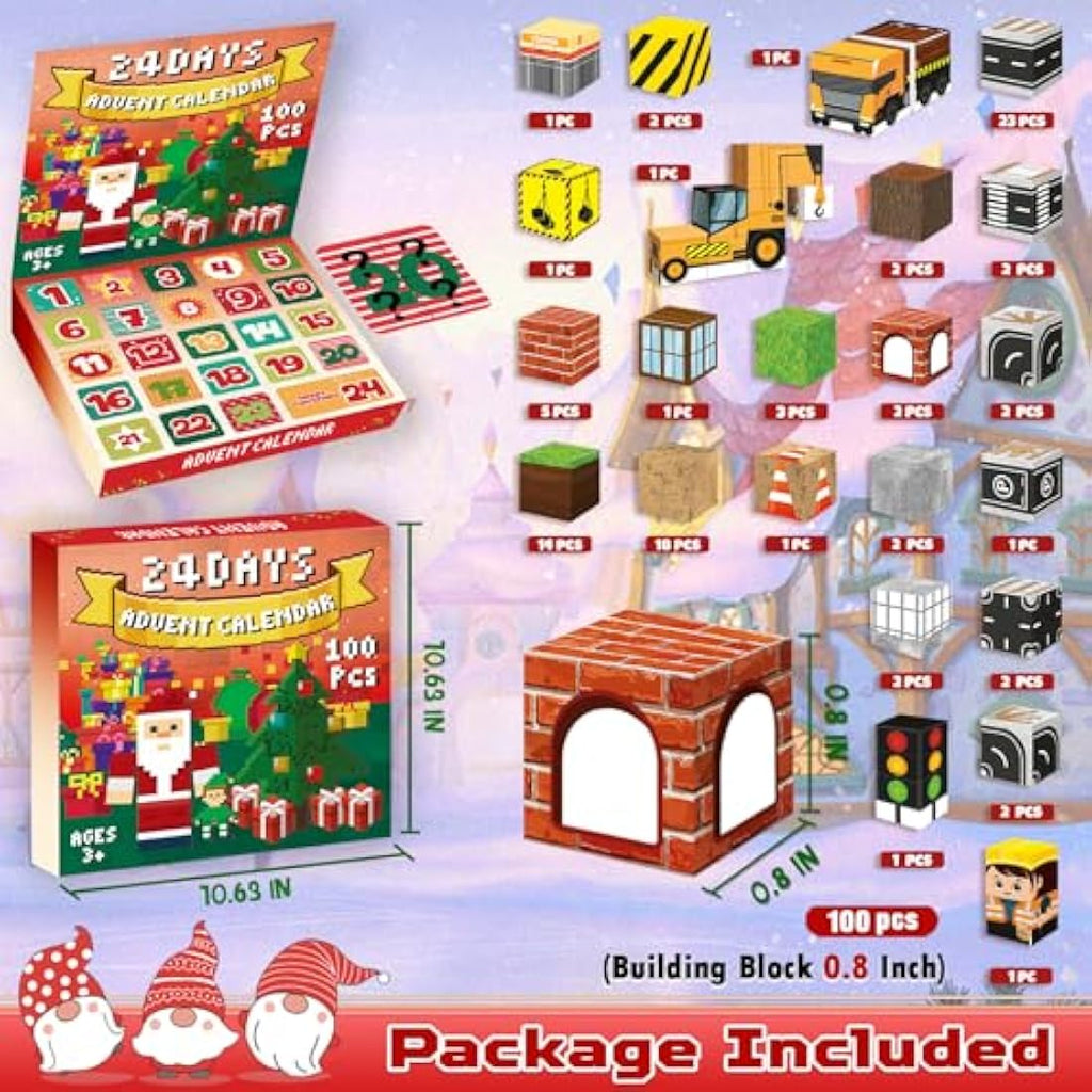 ToyUnited 100PCS Magnetic Building Blocks – STEM Montessori Stacking Cubes