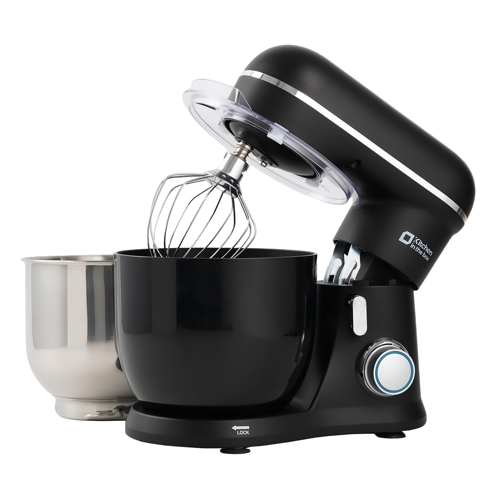 Kitchen in the Box Small Stand Mixer | Two 3.5L Bowls & 10 Speeds