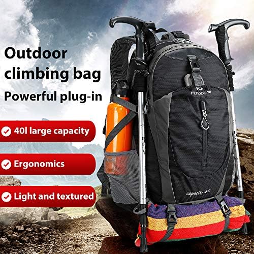 Fengdong 40L Waterproof Hiking Backpack | Lightweight Travel Rucksack