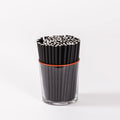 SustainaBuddies 2400 Paper Cocktail Straws | 12cm Biodegradable FSC Paper