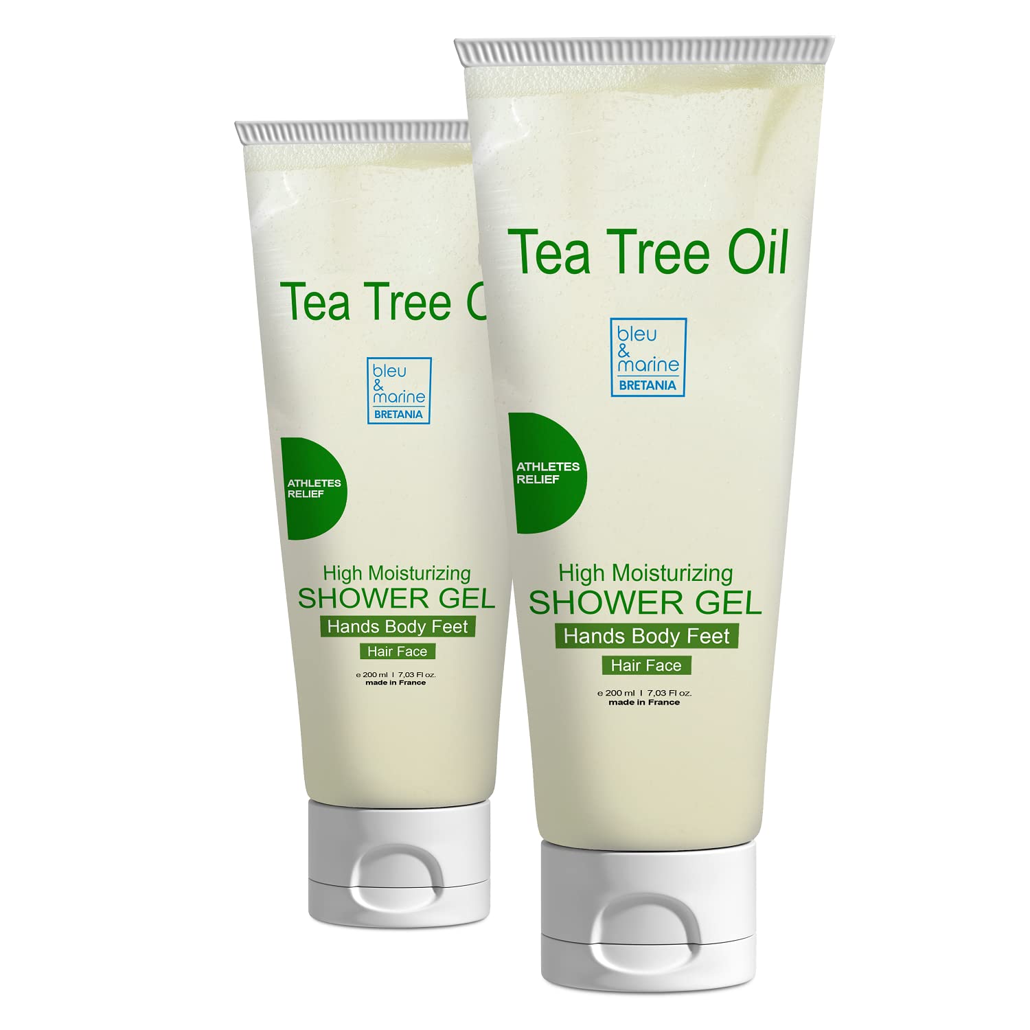 Jolof Store Tea Tree Antibacterial Body Wash & Shampoo - 2 Pack