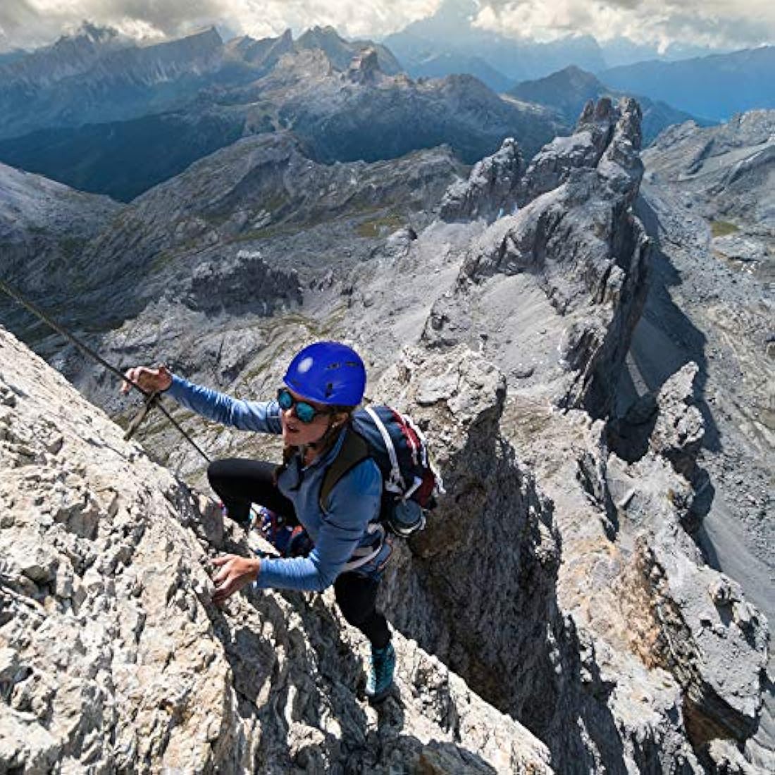 ALPIDEX Climbing Helmet – Universal EN12492 Safety Gear for Adults