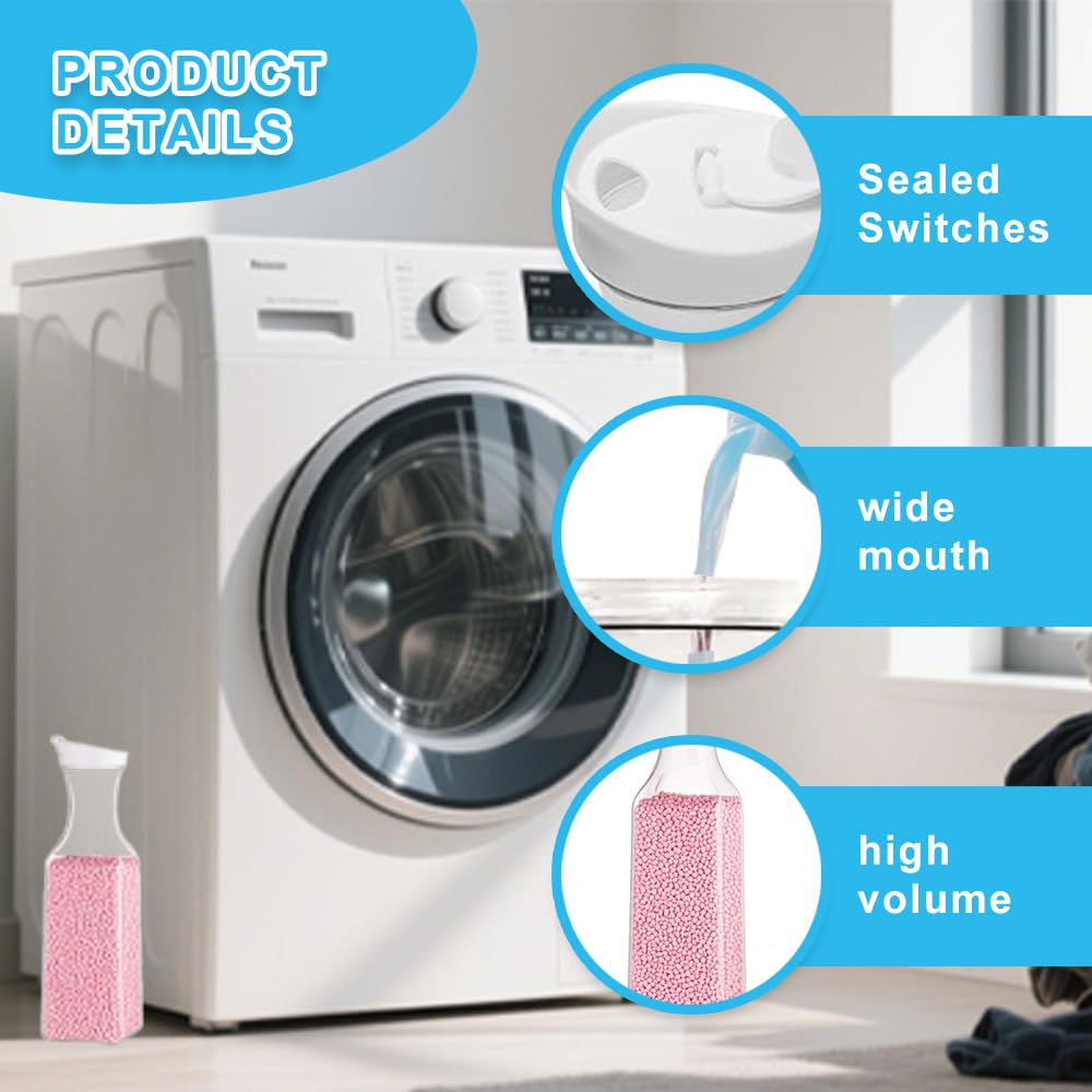 SJDOFU Washing Powder Storage, 2 PCS Laundry Detergent Storage - image 3