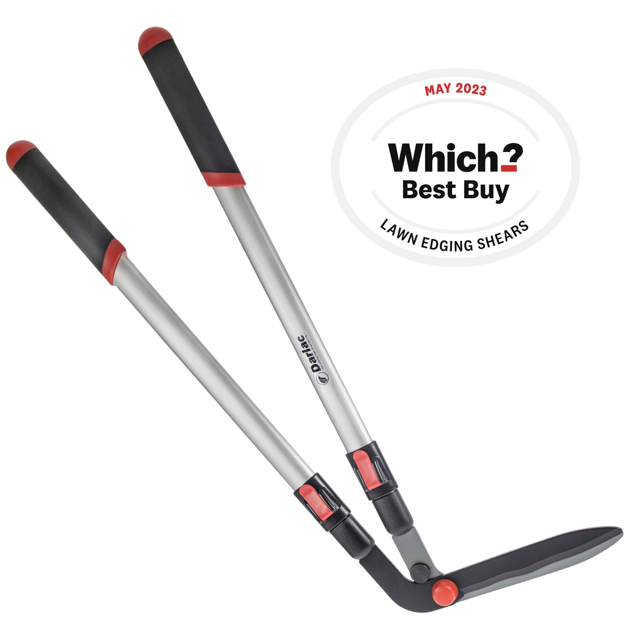 Darlac Telescopic Edging Shears – Extendable Handle Lawn Grass Trimmers