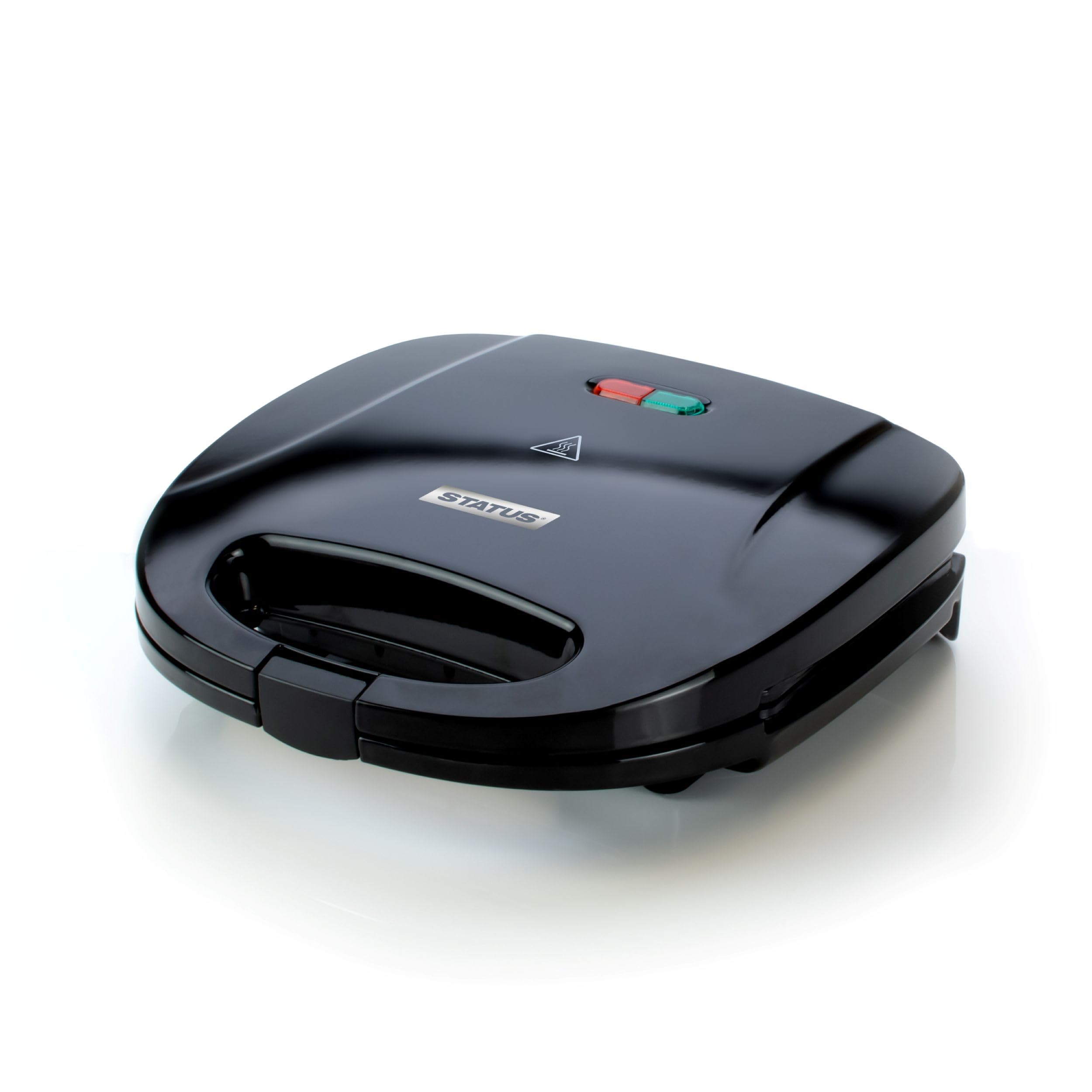 Status Rockford 2-Slice Sandwich Maker | 750W Non-Stick Toaster - Black