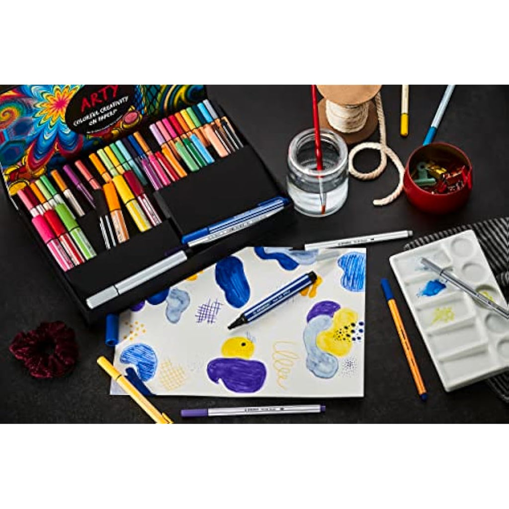 STABILO Arty Creative Set – Point 88 & Pen 68 Markers – Pack of 68
