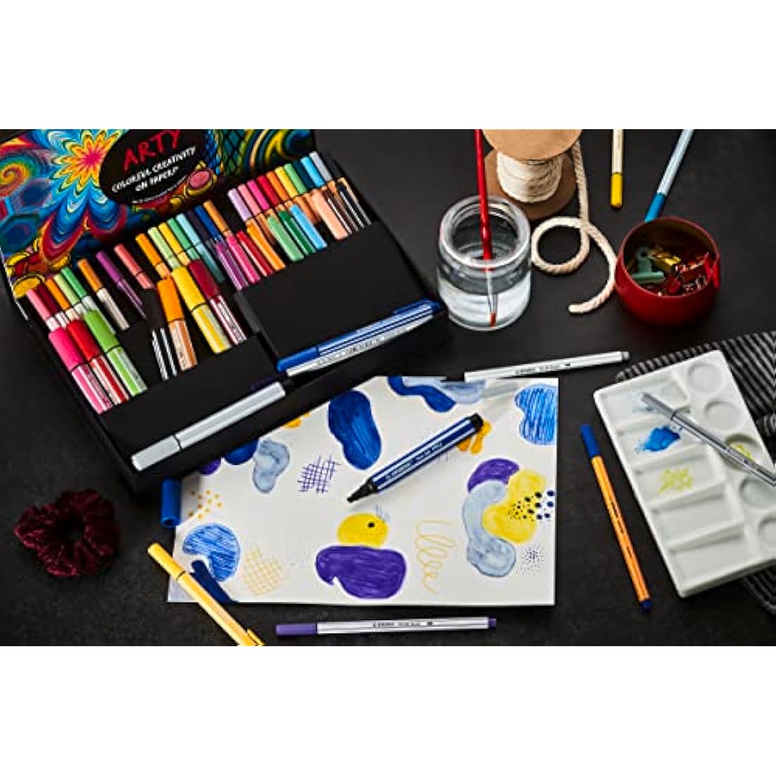 STABILO Arty Creative Set – Point 88 & Pen 68 Markers – Pack of 68