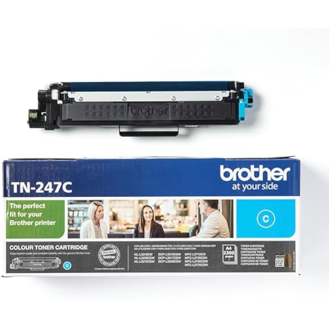 Brother TN-247C Cyan High Yield Toner Cartridge – Genuine Supplies